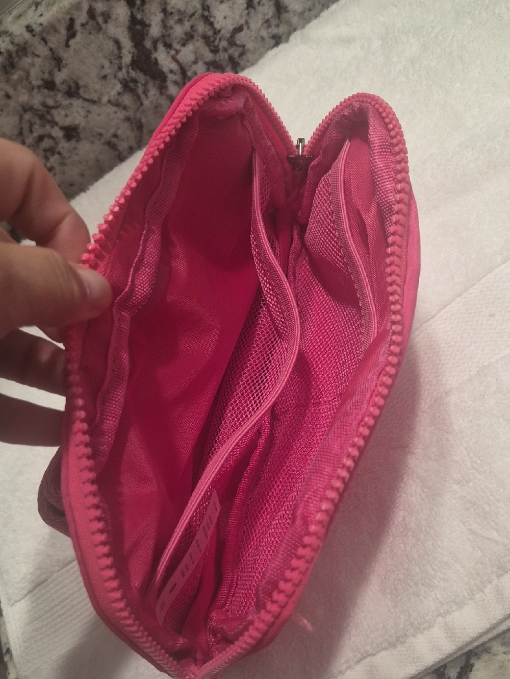 lululemon athletica Pink Canvas Cosmetic Pouch - Picture 3 of 6